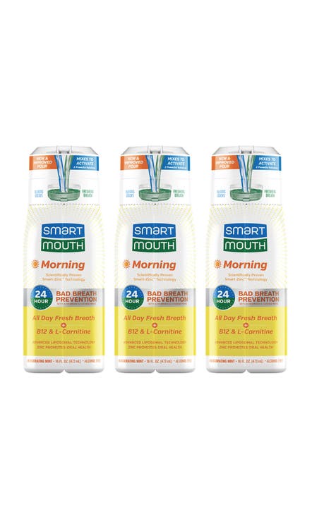 Advanced Liposomal Zinc-Activated Morning Mouthwash 16 fl oz Each, 3-Pack