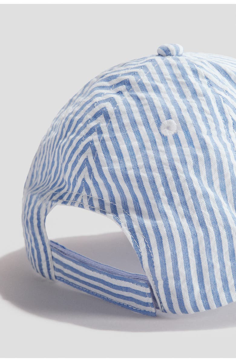 H&M Motif-detail Cap, Alternate, color, Blue/Crab