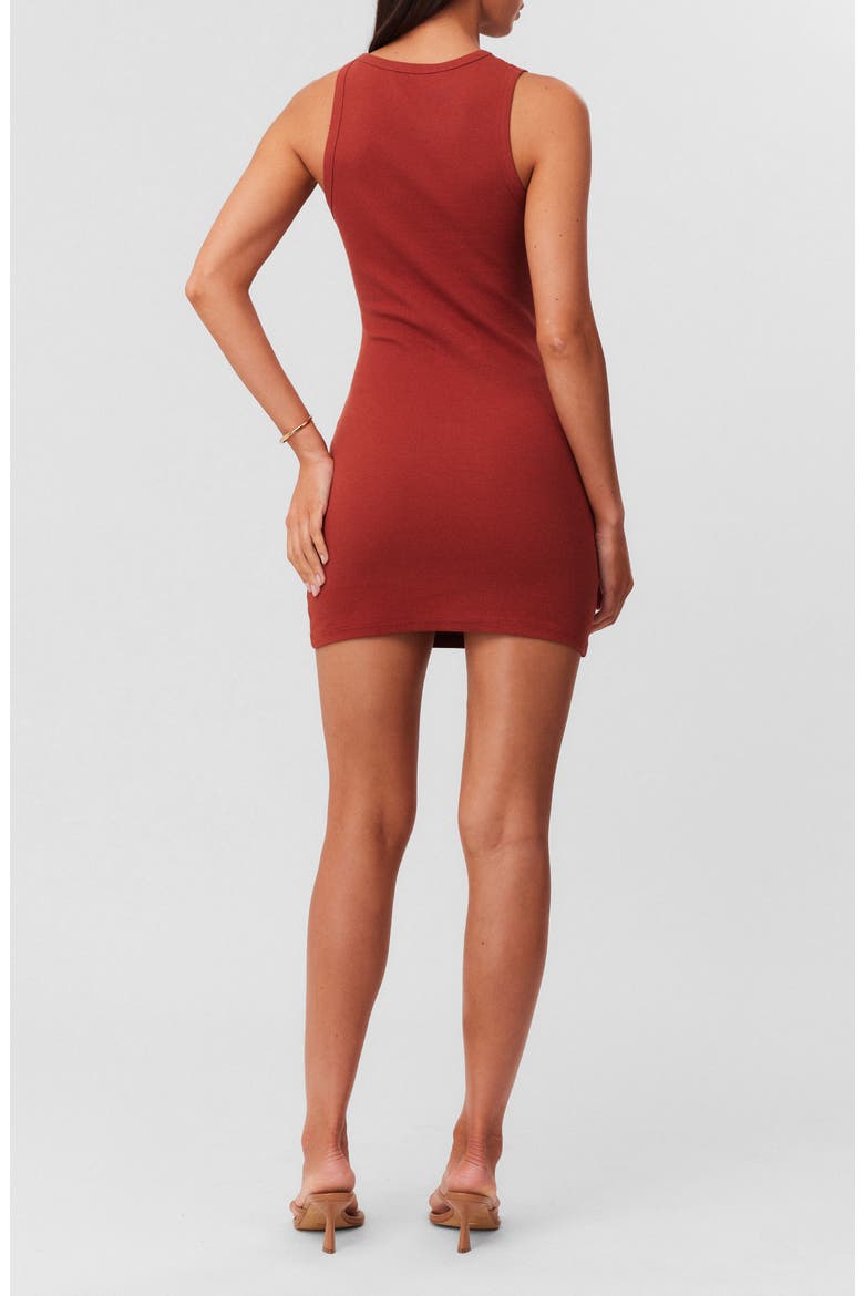 Daizy Minidress, Alternate, color, RUST