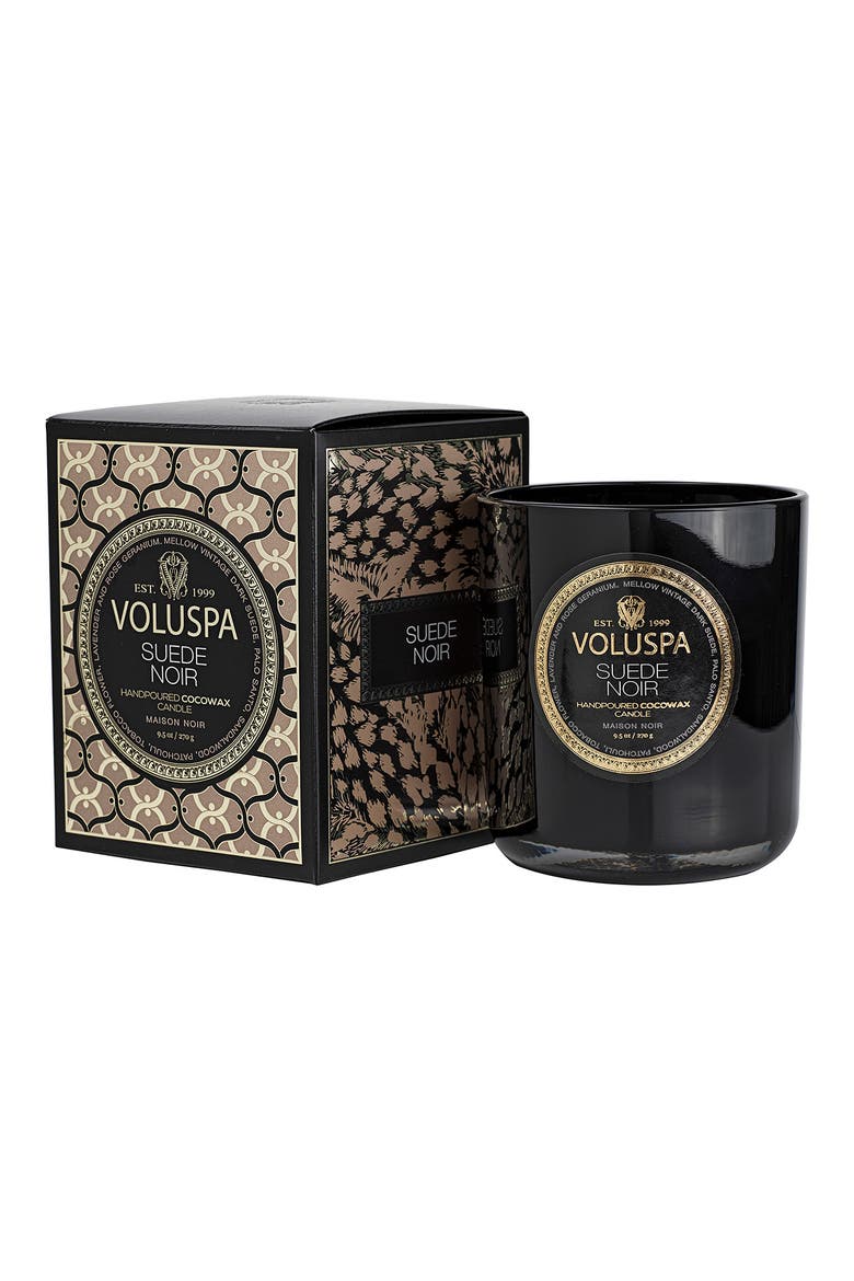 Suede Noir Classic Candle, Alternate, color, SUEDE NOIR