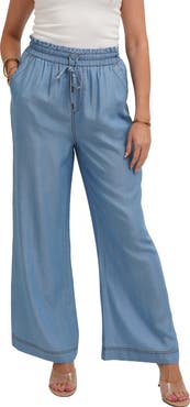 CYRUS Pull On Wide Leg Pants