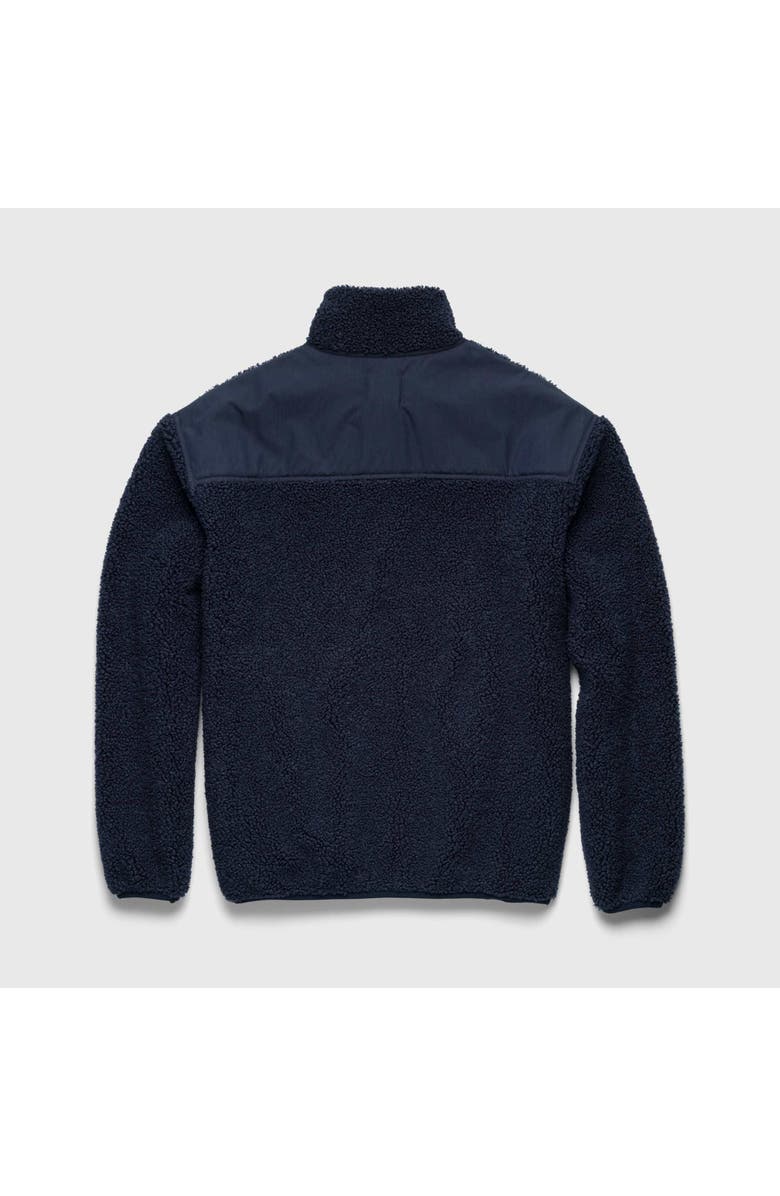 Surfside Supply Co. Steve Fleece Jacket, Alternate, color, Navy Blazer