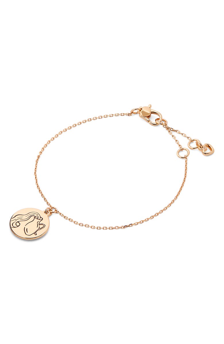 Kate Spade New York aquarius charm bracelet, Main, color, 