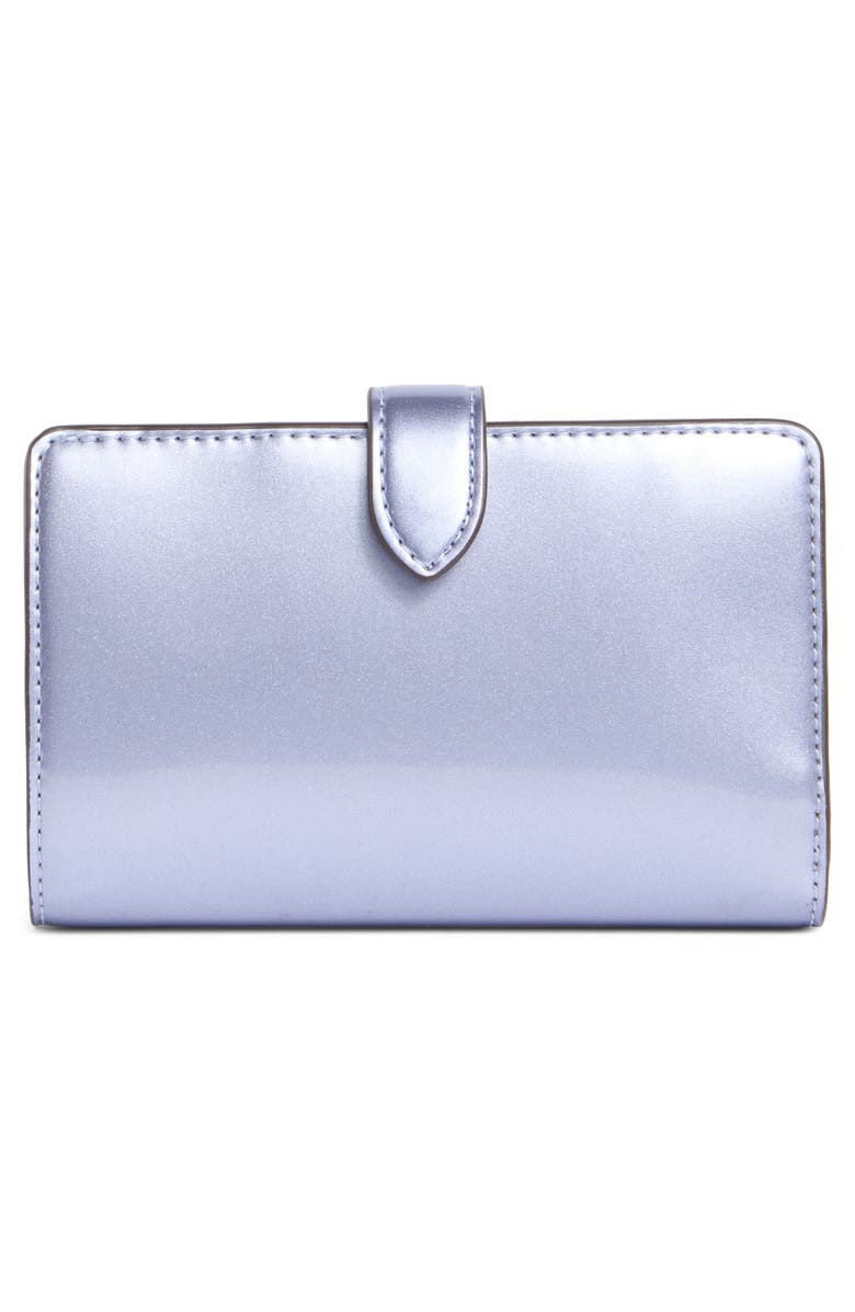 Kate Spade New York kenzie patent wallet, Alternate, color, Candied Flower