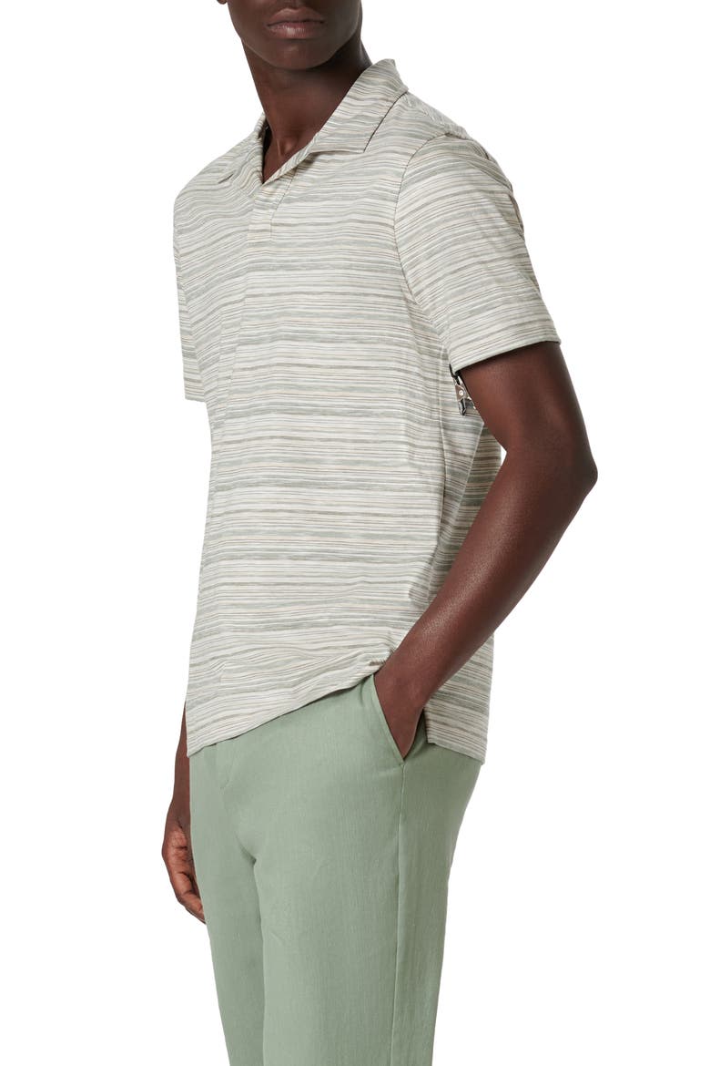 Johnny Collar Polo, Alternate, color, KHAKI