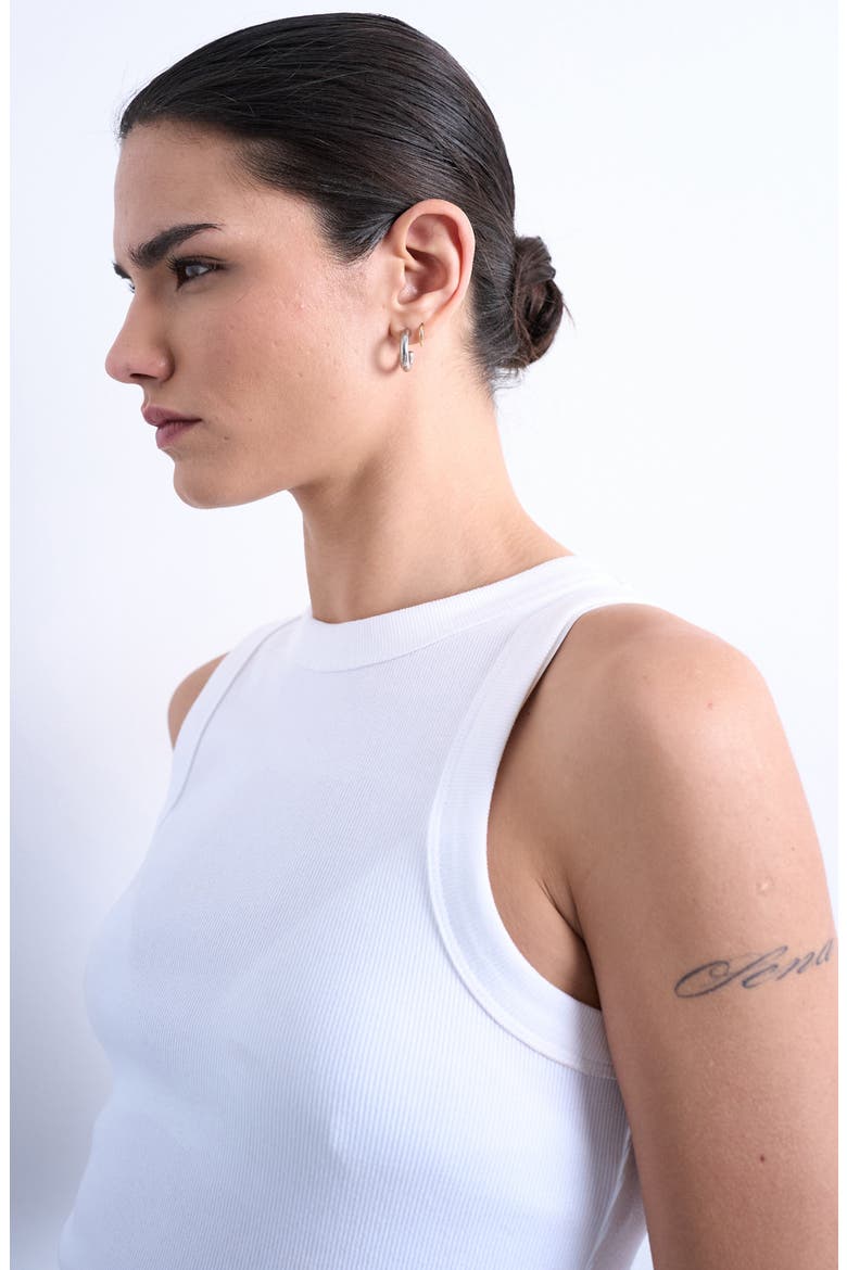 Rib Tank, Alternate, color, WHITE