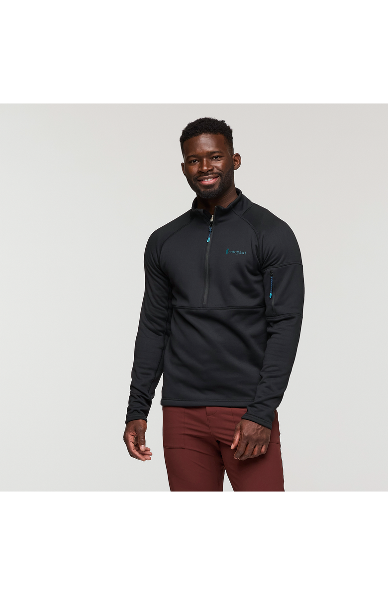 Cotopaxi Tempa Fleece Half-Zip Pullover - Men's, Main, color, Cotopaxi Black