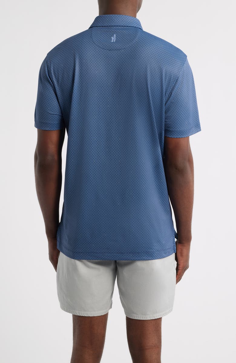 johnnie-O Parson Performance Jersey Polo, Alternate, color, Navy