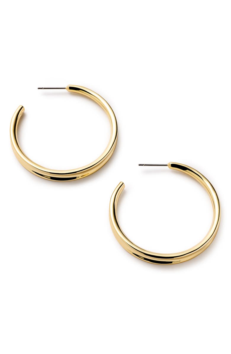 Ana Luisa Wade Large Hoop Earrings, Alternate, color, Gold