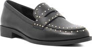 Dune London Gladwin Studded Leather Loafer