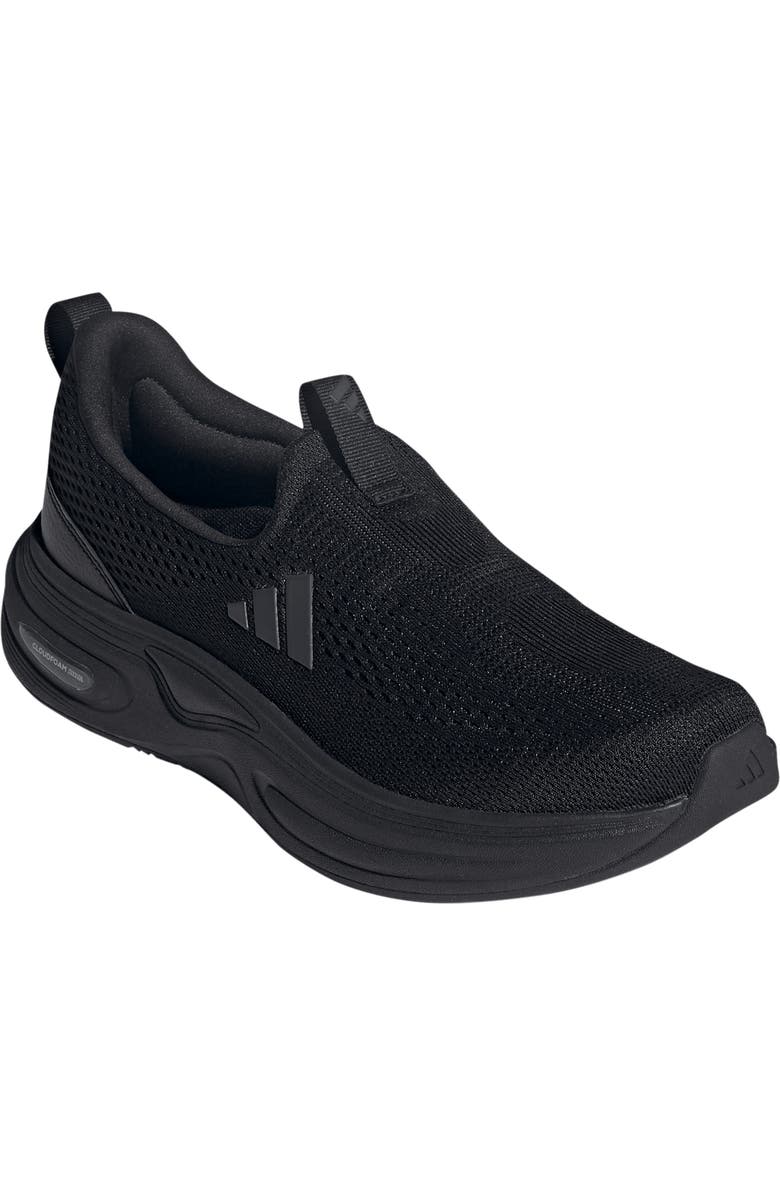 adidas Cloudfoam Cuxxion Slip-On Sneaker, Main, color, Core Black/ Grey/ Core Black