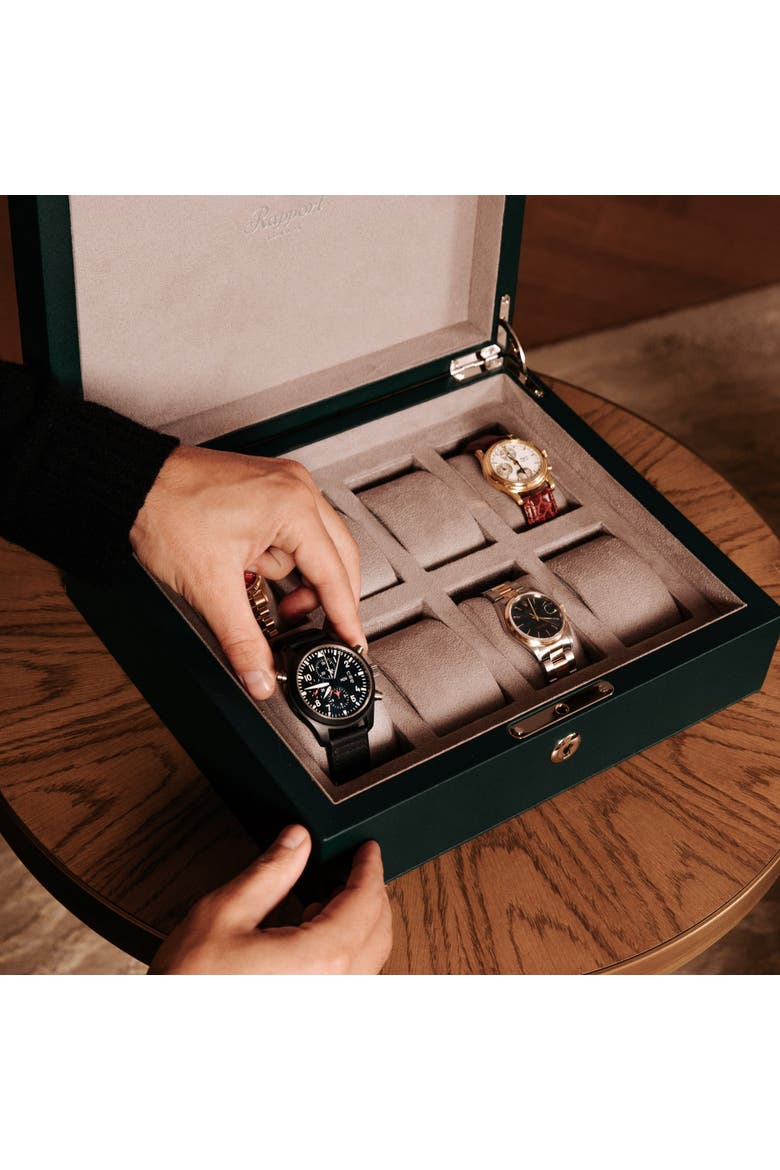 VANTAGE EIGHT WATCH BOX, Alternate, color, Serpentine