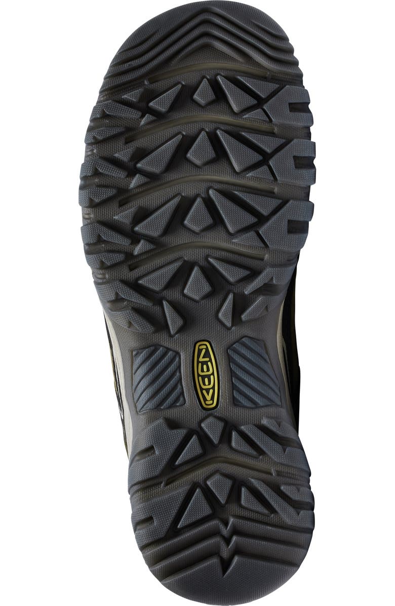 KEEN Targhee IV Waterproof Hiking Shoe, Alternate, color, Dark Olive/Gold Flam