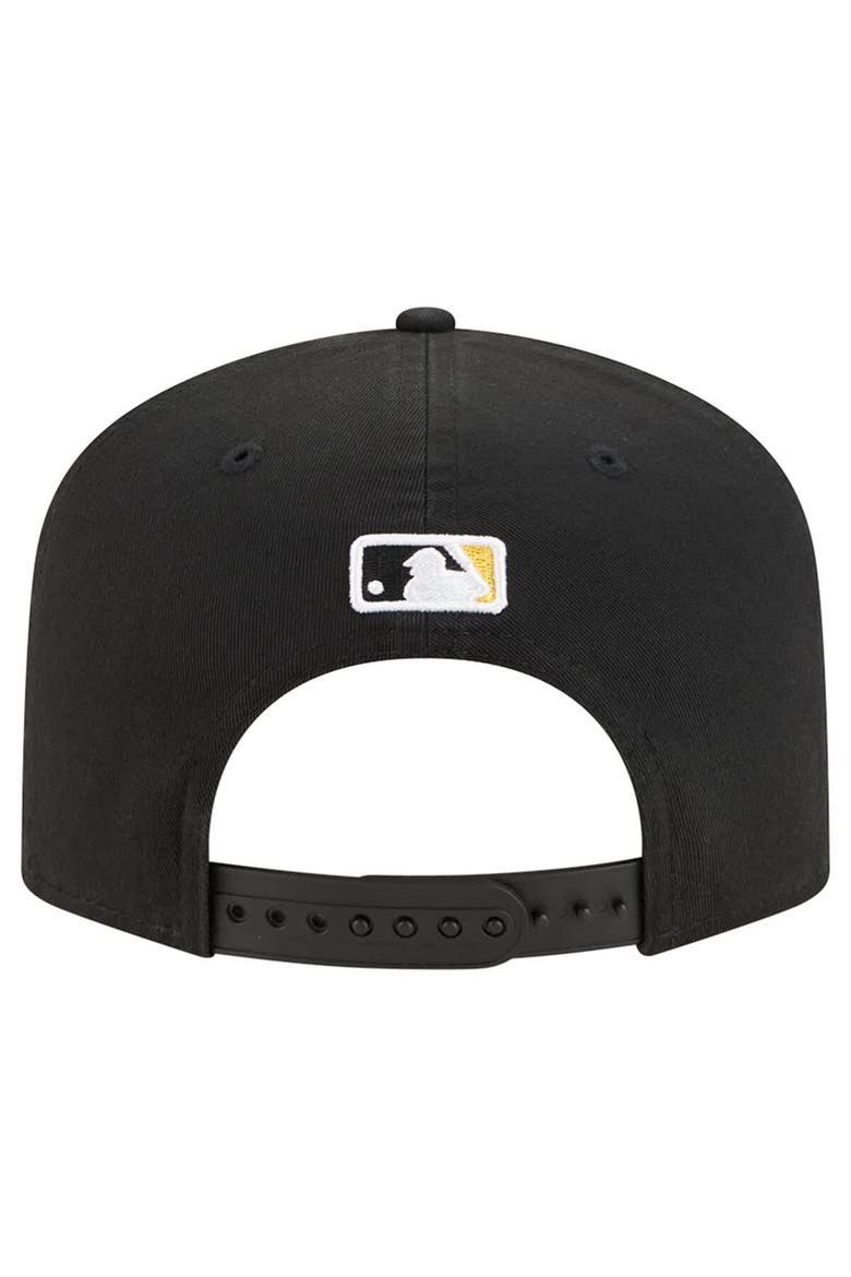 Men's New Era  Black Pittsburgh Pirates Team 19TWENTY Adjustable Hat, Alternate, color, Black