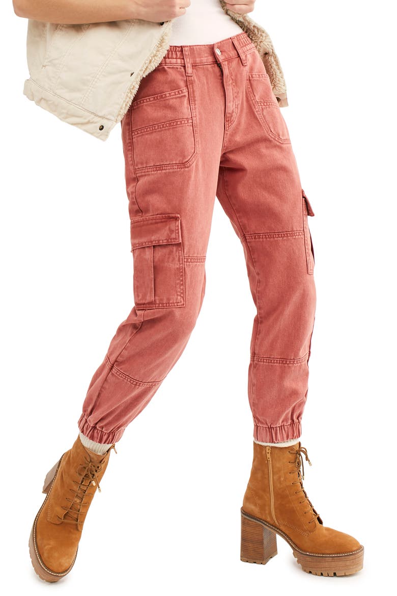 Platoon Cargo Pants, Main, color, RED RUST