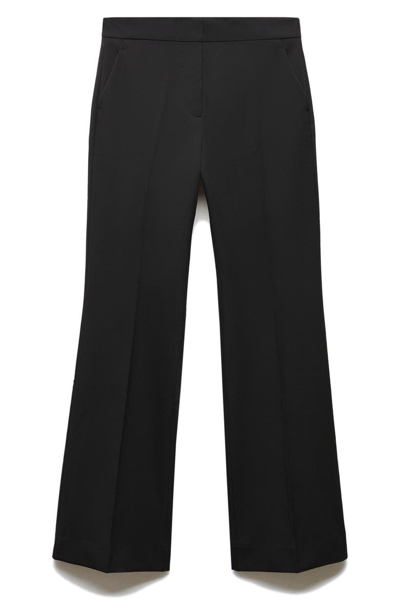 MANGO Stretch Wide Leg Pants, Alternate, color,