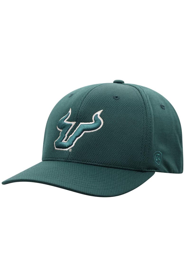 Men's Top of the World Green South Florida Bulls Reflex Flex Hat, Alternate, color, Green