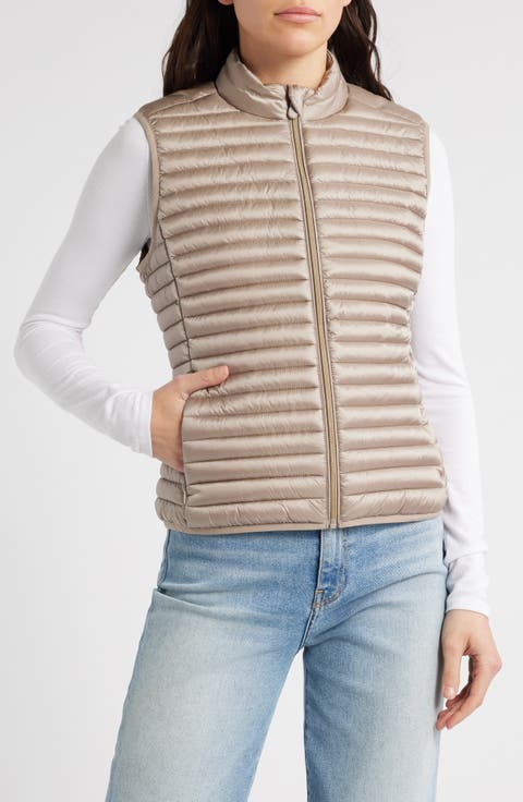 Arabella Water Repellent Quilted Puffer Vest