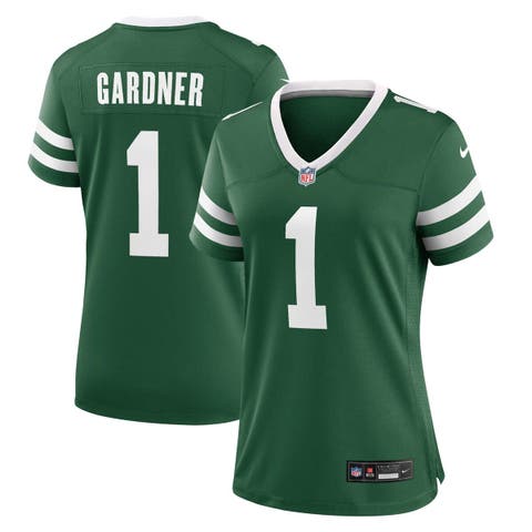 Women's Nike Ahmad Sauce Gardner Legacy Green New York Jets Game Jersey