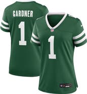 Nike Women's Nike Ahmad Sauce Gardner Legacy Green New York Jets Game Jersey