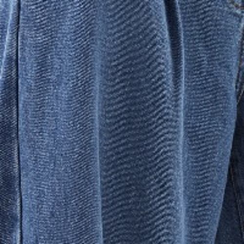 Karen Millen Petite Denim Wide Leg Pants In Blue