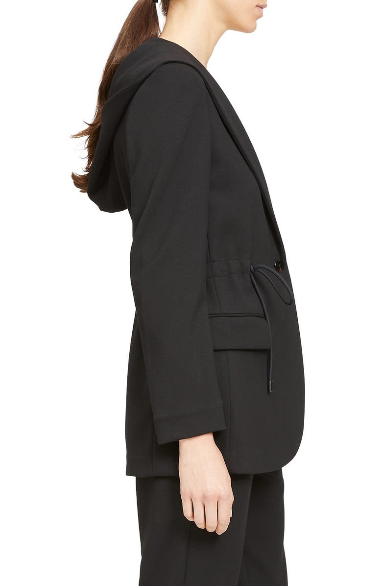 Theory Hooded Drape Blazer, Alternate, color, 