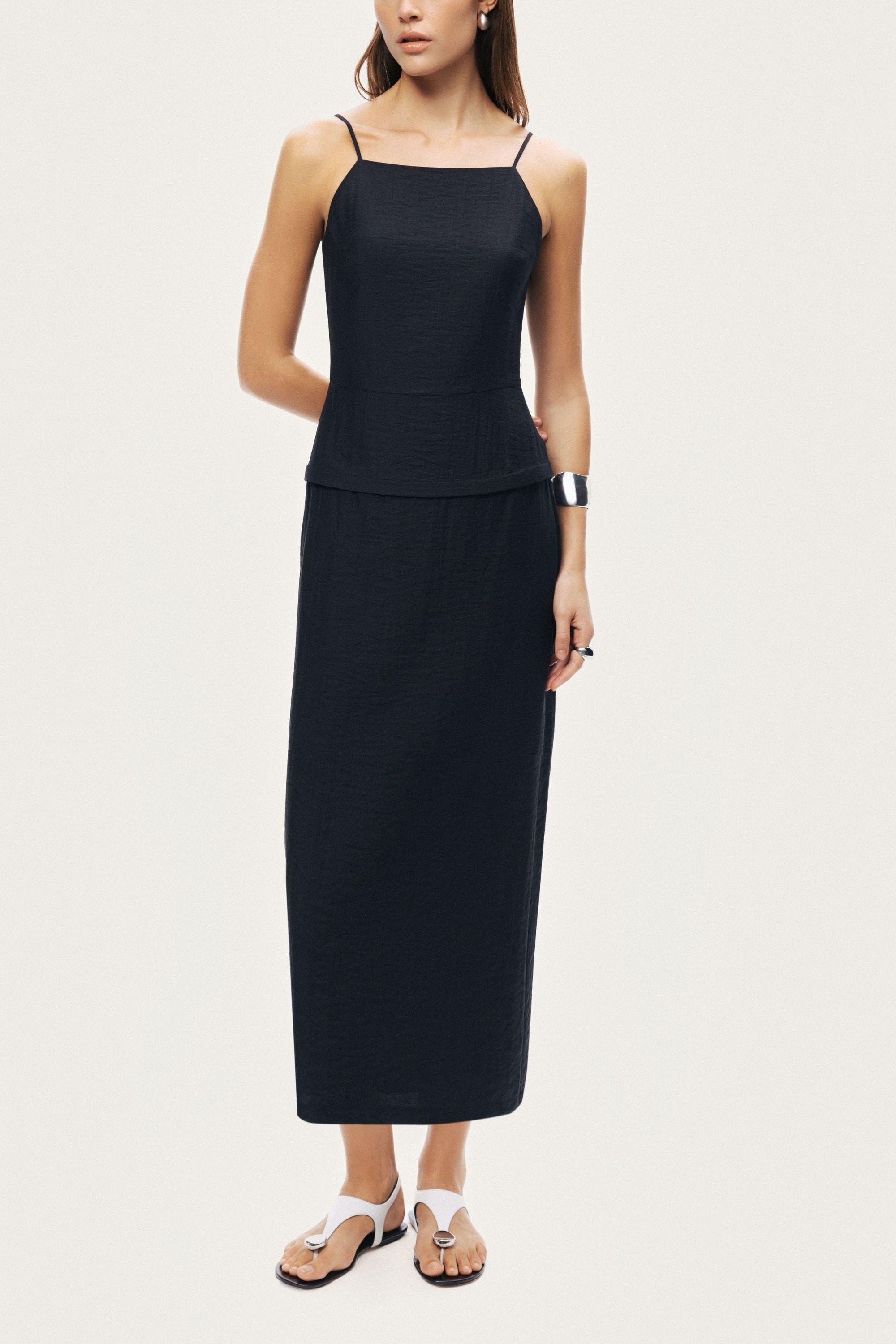 Spaghetti Strap Maxi Dress - image 2