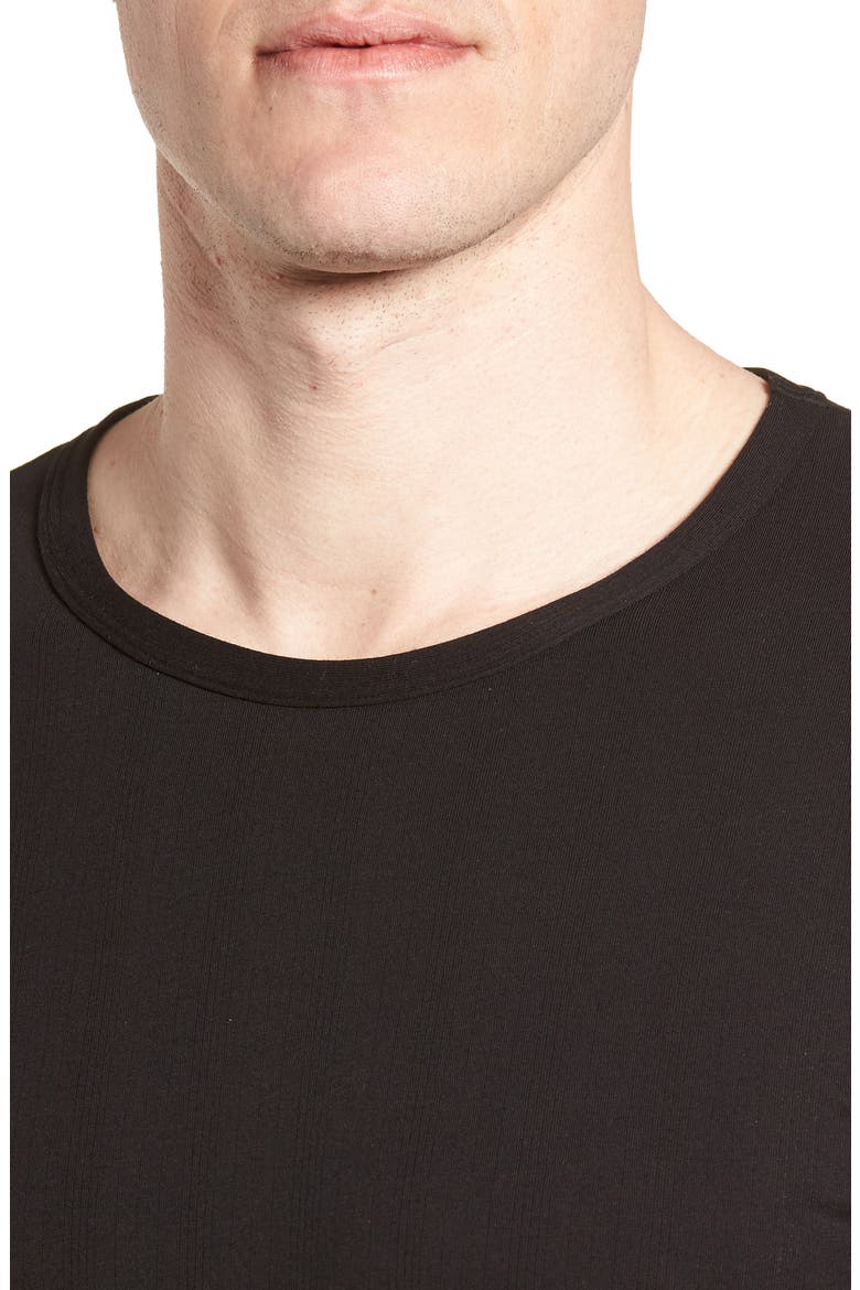 2-Pack Superfine Crewneck T-Shirts, Alternate, color, BLACK