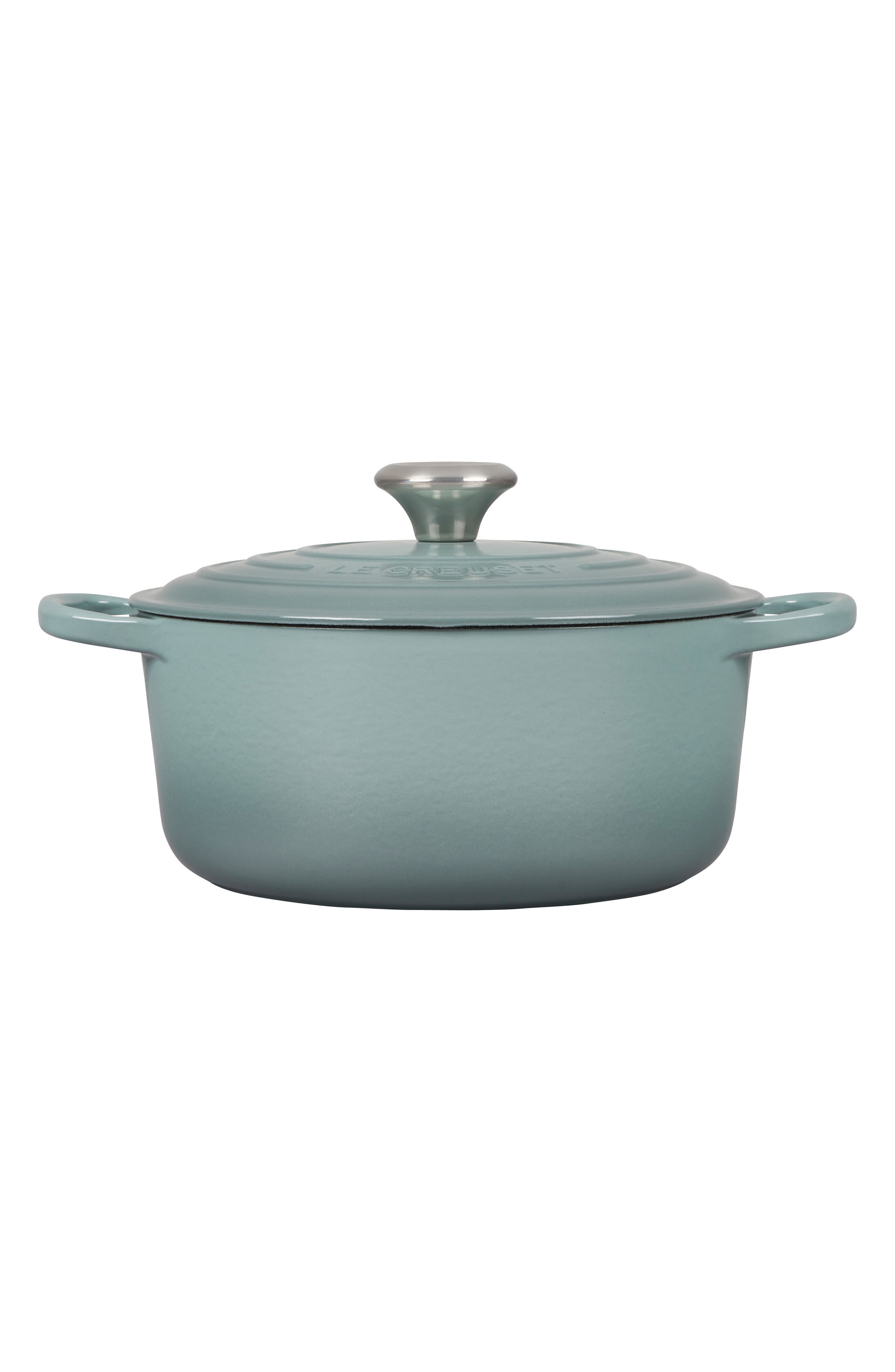 4.5-Quart Enameled Cast Iron Round Dutch Oven - Thumbnail 3