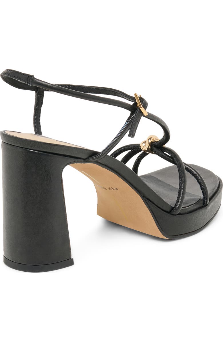 Dolce Vita Odete Platform Sandal, Alternate, color, Black Leather