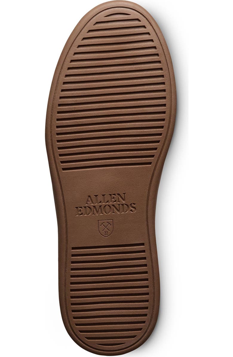 Allen Edmonds Chambers Croc Embossed Cap Toe Sneaker, Alternate, color, Coffee