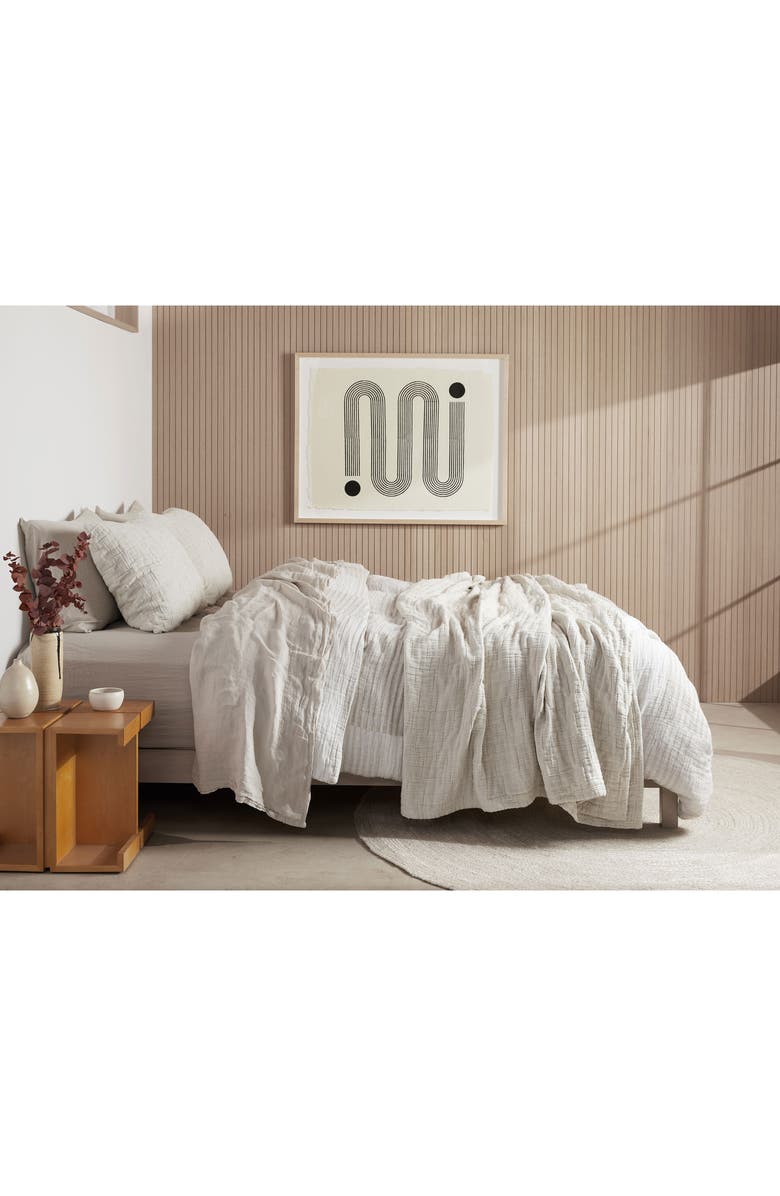 Parachute Birch Cotton Jacquard Coverlet, Alternate, color, 