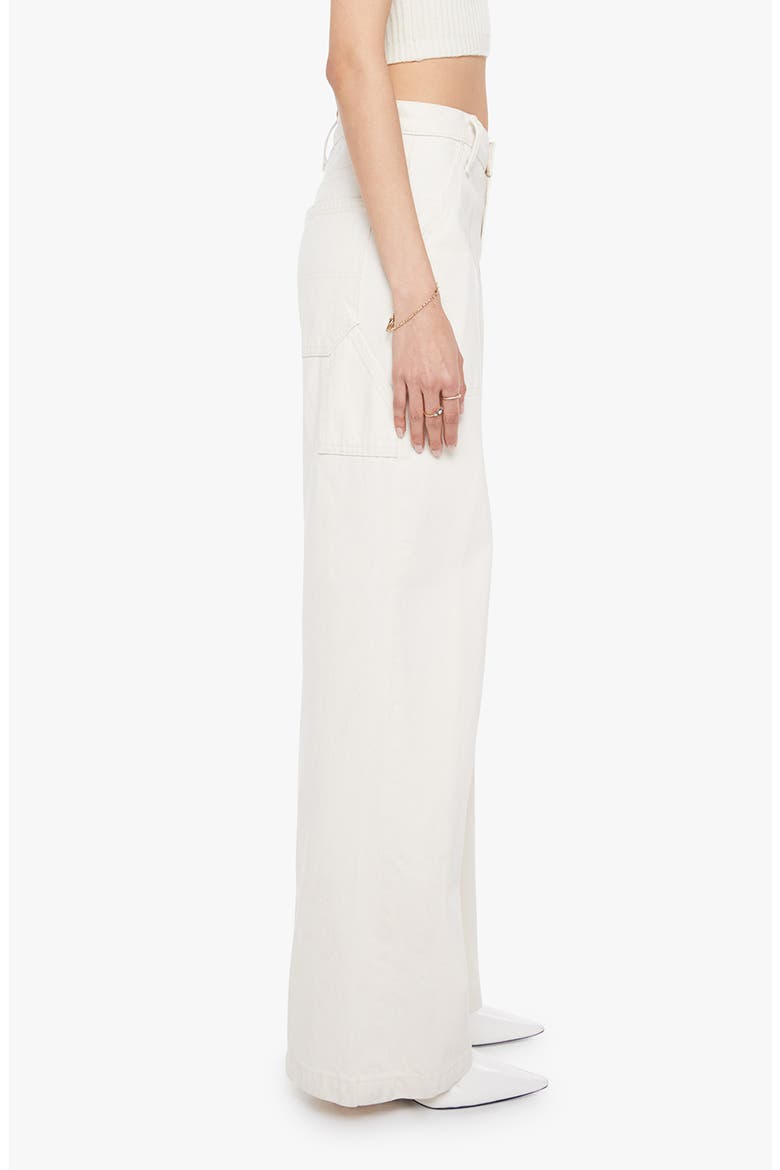 The Chisel Sneak Wide Leg Jeans, Alternate, color, NATURAL SELECTION IVORY