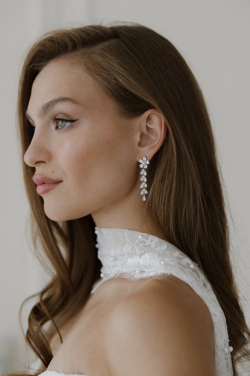 Untamed Petals Devotion Crystal Drop Earrings In Red