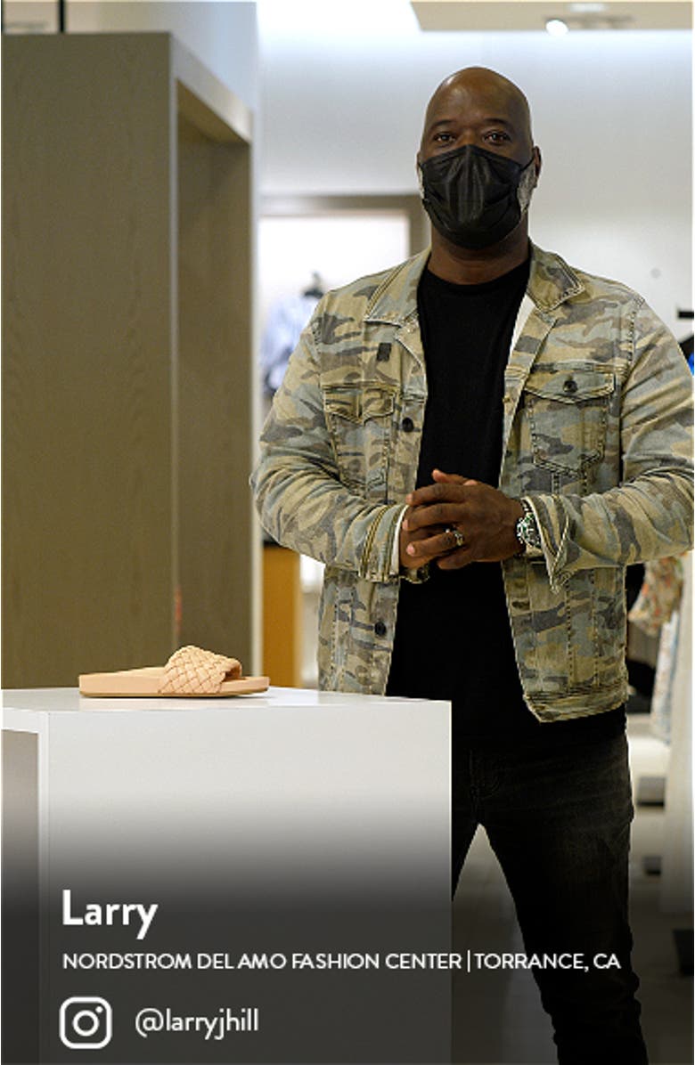 Sonnie Woven Slide Sandal, sales video thumbnail