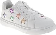 Kensie Girl Lace-Up Stars Casual Sneakers