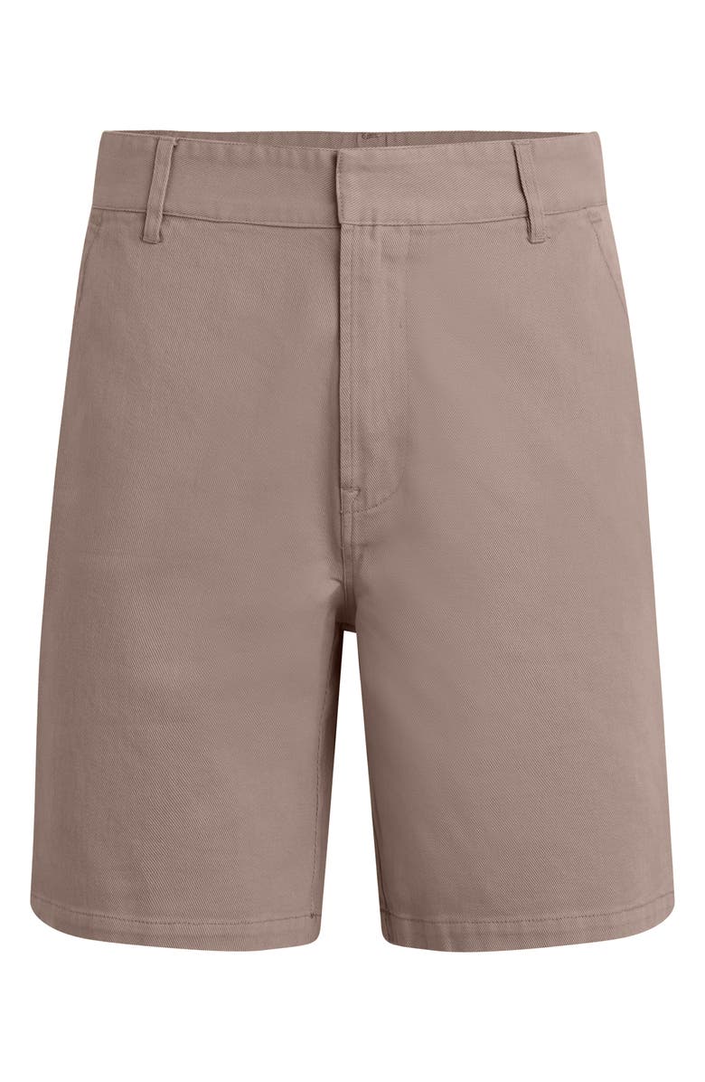 Hudson Jeans Venice Denim Chino Shorts, Alternate, color, Rose Dust