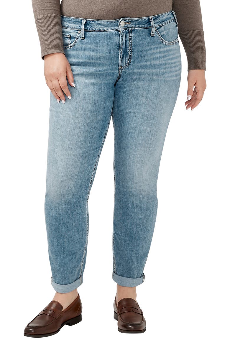 Boyfriend Jeans, Main, color, INDIGO