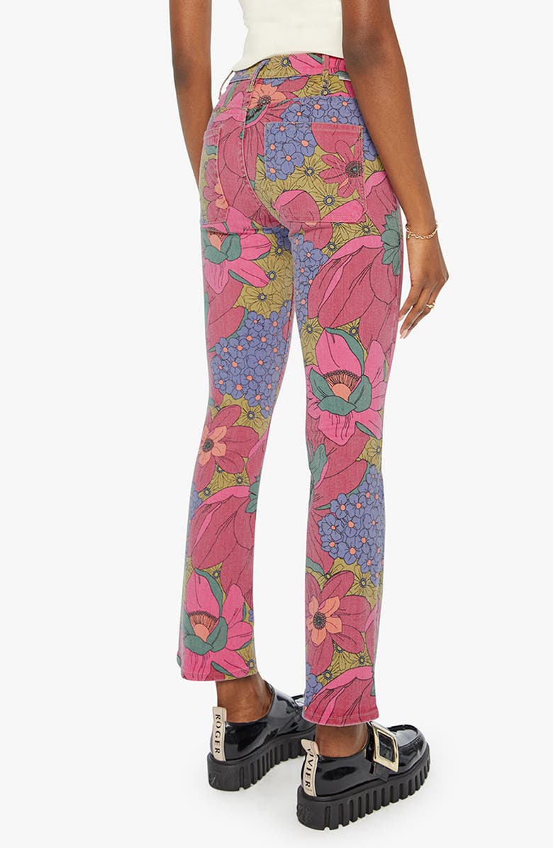 MOTHER Insider Flood Patch Pocket Crop Bootcut Jeans, Alternate, color,