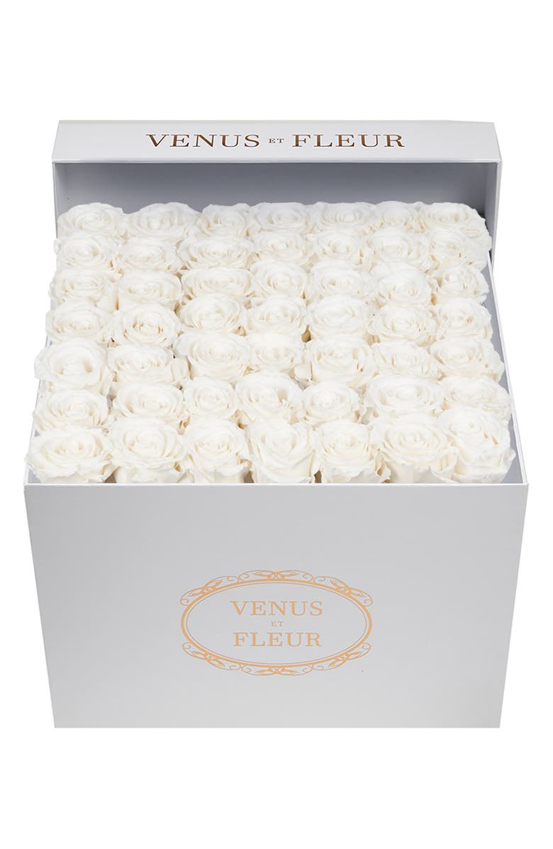 Venus ET Fleur Classic Large Eternity Roses, Main, color, 