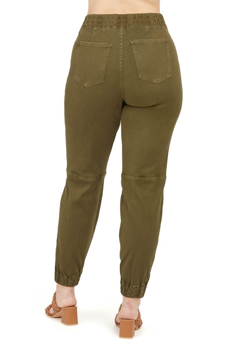 SPANX<sup>®</sup> Stretch Twill Jogger Pants, Alternate, color, Darkened Olive