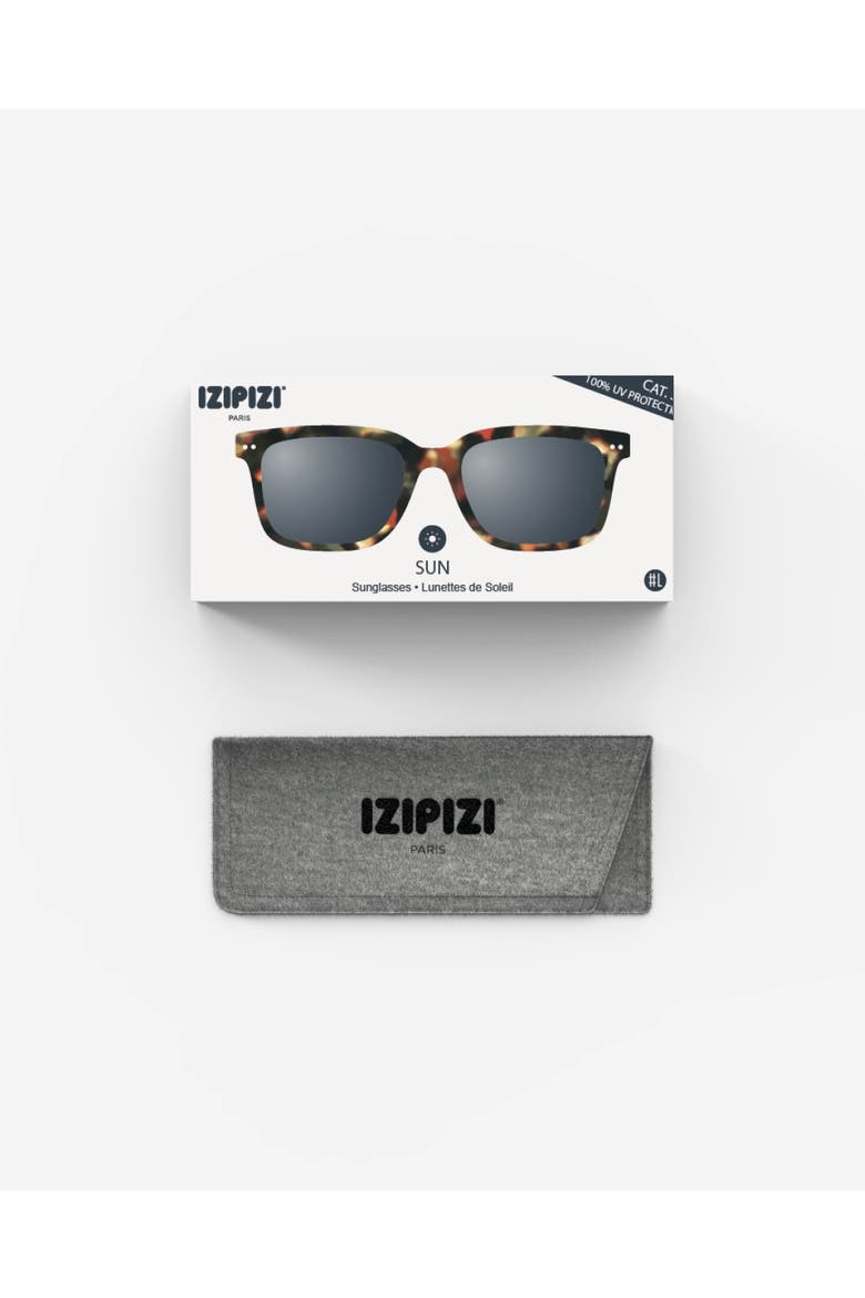 #L 54mm Rectangular Sunglasses, Alternate, color, Tortoise