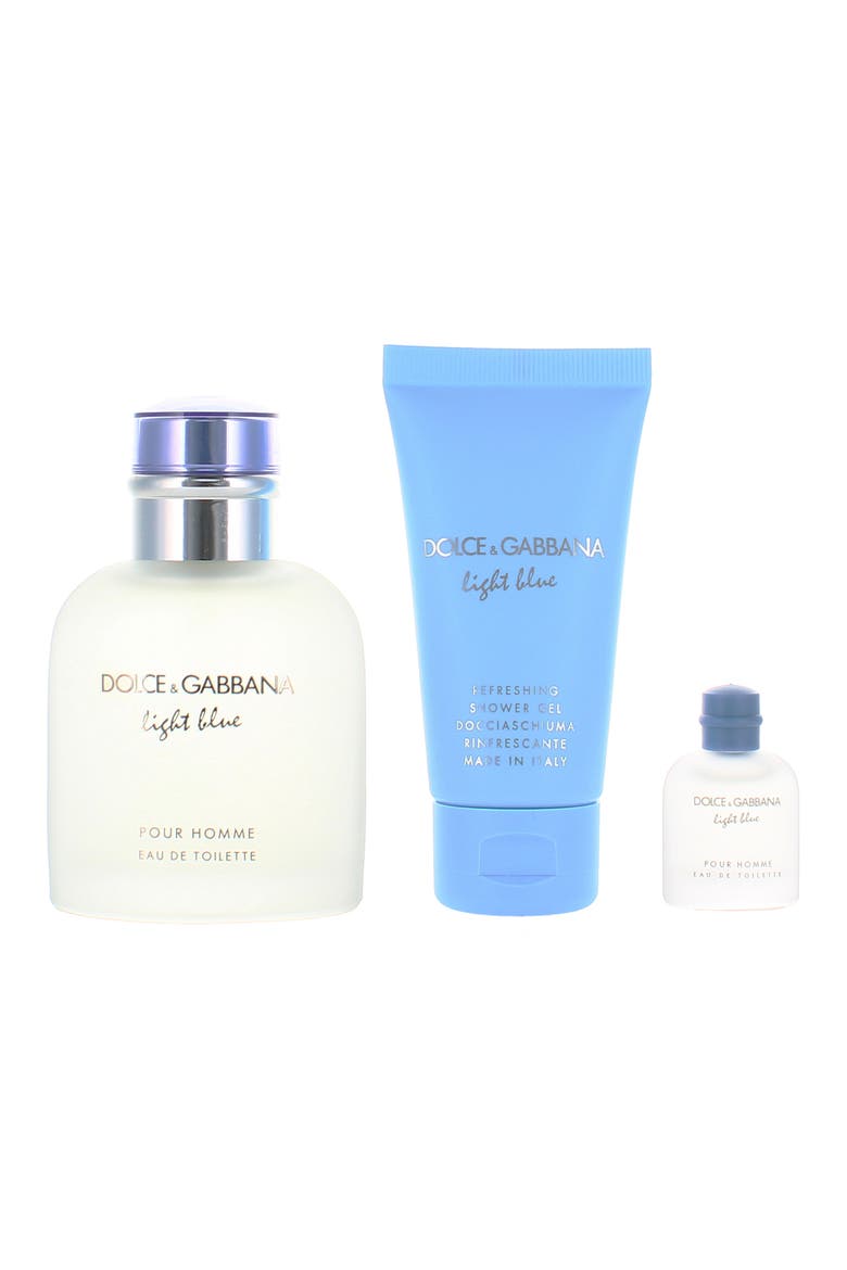 Light Blue Pour Homme 3-Piece Eau de Toilette Gift Set $125 Value, Alternate, color, NO COLOR
