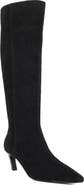 Dune London Siana Pointed Toe Knee High Boot
