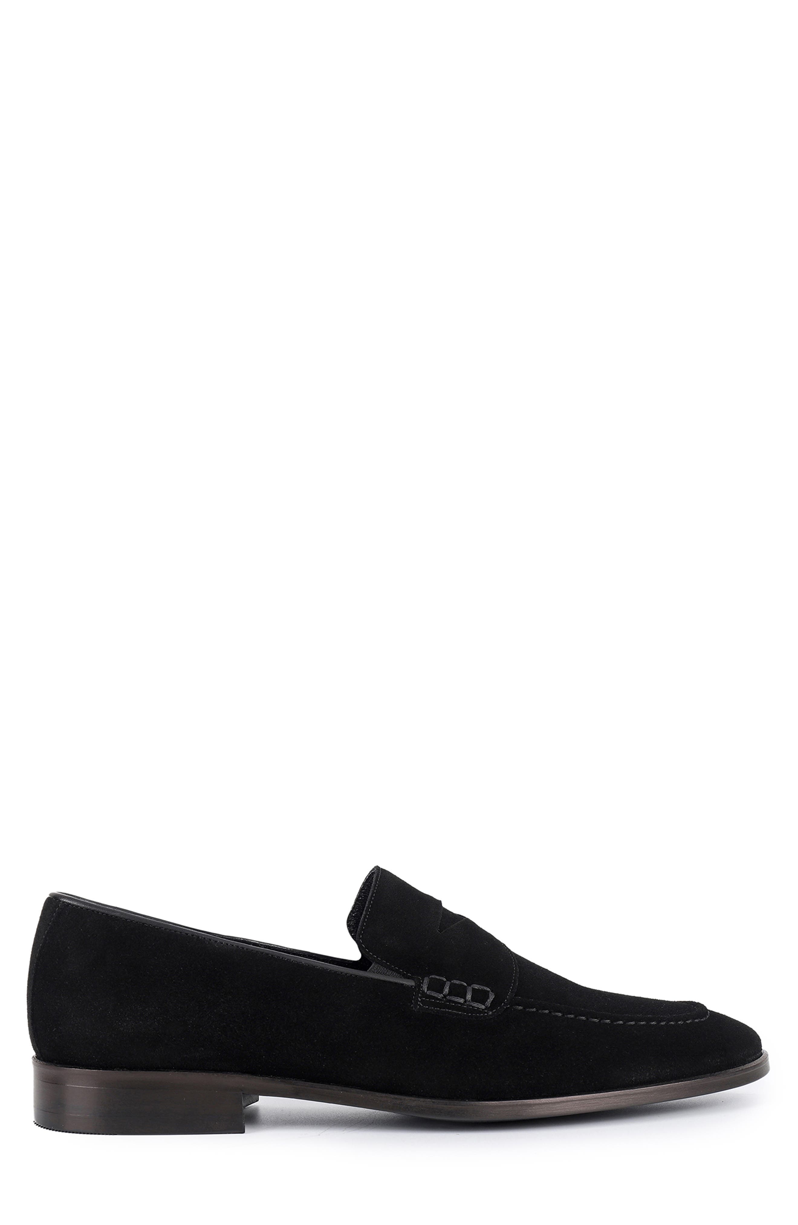 VELLAPAIS Ganado Penny Loafer, Alternate, color, Black