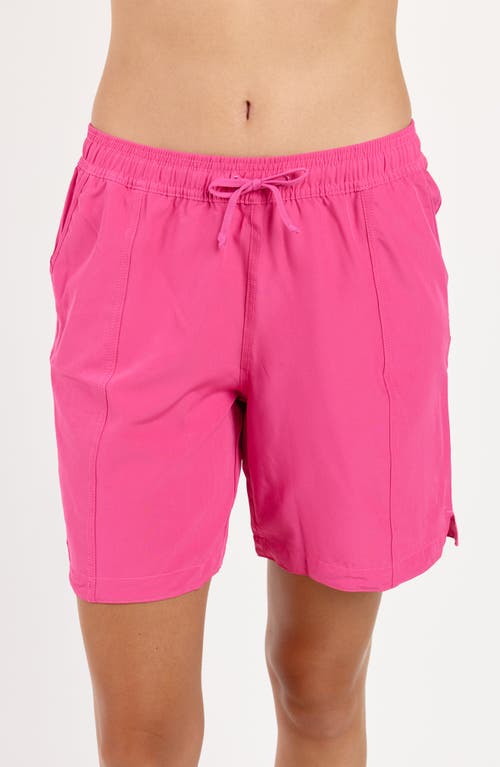 Calypsa 7" Board Shorts In Purple