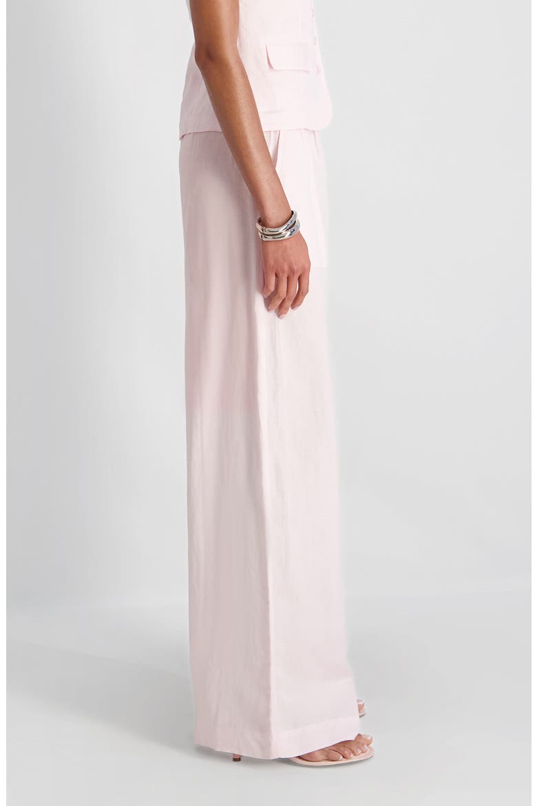Cooper Wide Leg Drawstring Pants, Alternate, color, PINK ICING