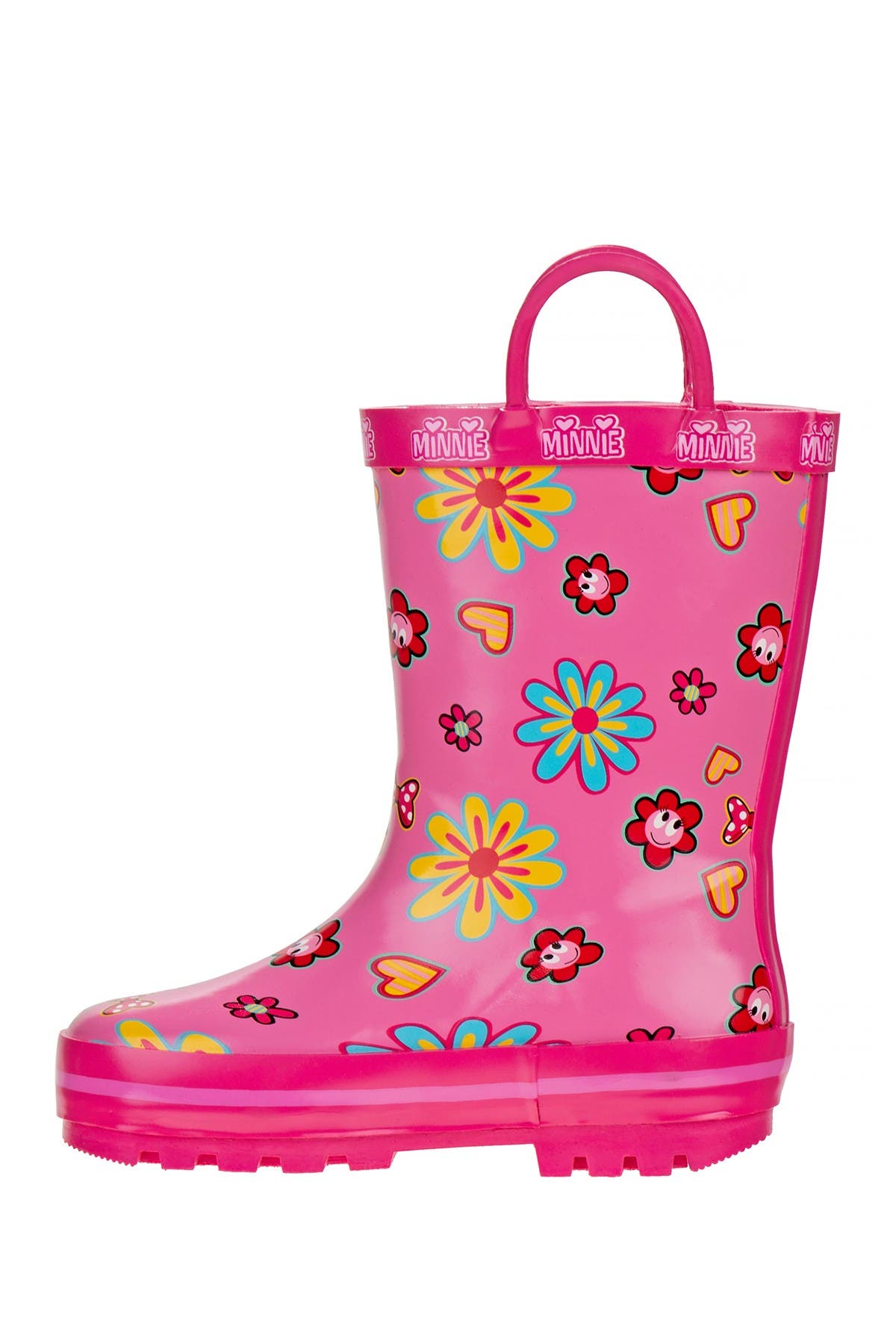 JOSMO Minnie Mouse Rain Boots, Main, color, 