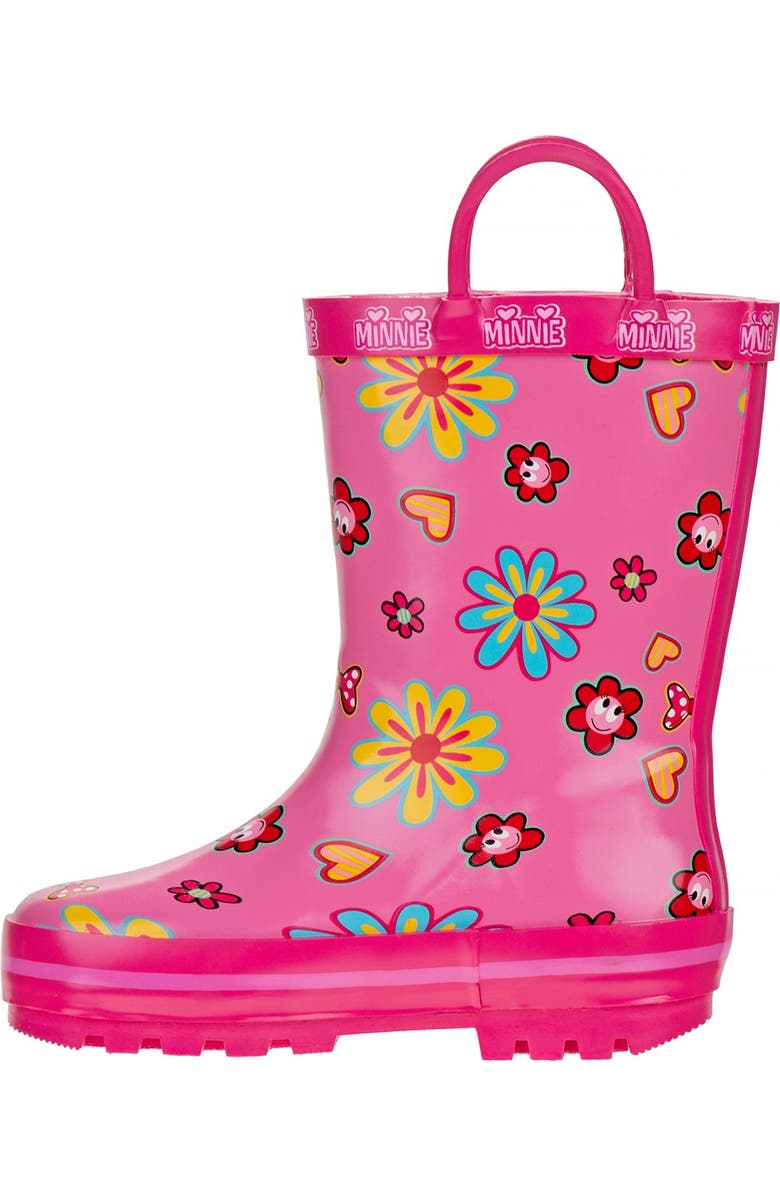 JOSMO Minnie Mouse Rain Boots, Main, color,