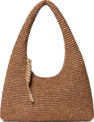 Loeffler Randall Willow Woven Raffia Hobo Bag
